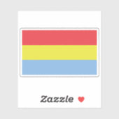 Flag of Kafficho people, Ethiopia シール (シート)