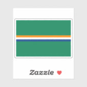 Flag of Kavangoland, the Republic of South Africa シール (シート)