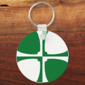 Flag of Kirkcudbrightshire Keychain キーホルダー (裏面)