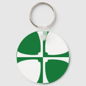 Flag of Kirkcudbrightshire Keychain キーホルダー (裏面)