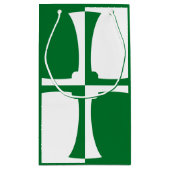 Flag of Kirkcudbrightshire Small Gift Bag スモールペーパーバッグ (裏面)