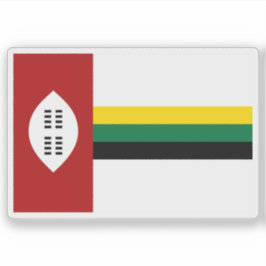 Flag of KwaZulu (1977-1985), Rep. of South Africa シール