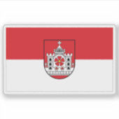 Flag of Landshut, Germany シール (正面)