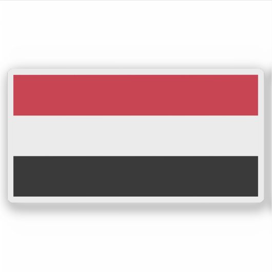 Flag of Libya (1969–1972) シール (正面)