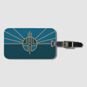 Flag of Lincoln, Nebraska ラゲッジタグ (正面横)