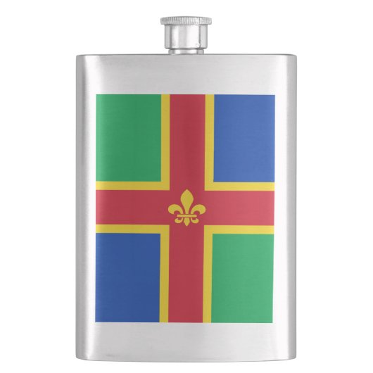 Flag of Lincolnshire Flask フラスク (正面)