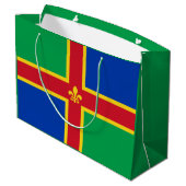 Flag of Lincolnshire Large Gift Bag ラージペーパーバッグ (裏面アングル)