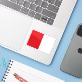  Flag of Lubumbashi, DR Congo シール (ノートパソコンとiPhone)