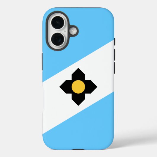 Flag of Madison, Wisconsin Case-Mate iPhoneケース (裏面)