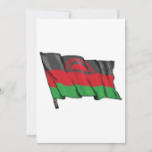 Flag Of Malawi 招待状 (正面)