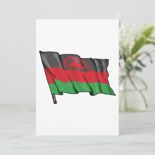 Flag Of Malawi 招待状 (スタンド正面)