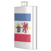 Flag of Mecklenburg-Western Pomerania Flask フラスク (左)