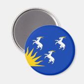 Flag of Merionethshire Magnet マグネット (正面/裏面)