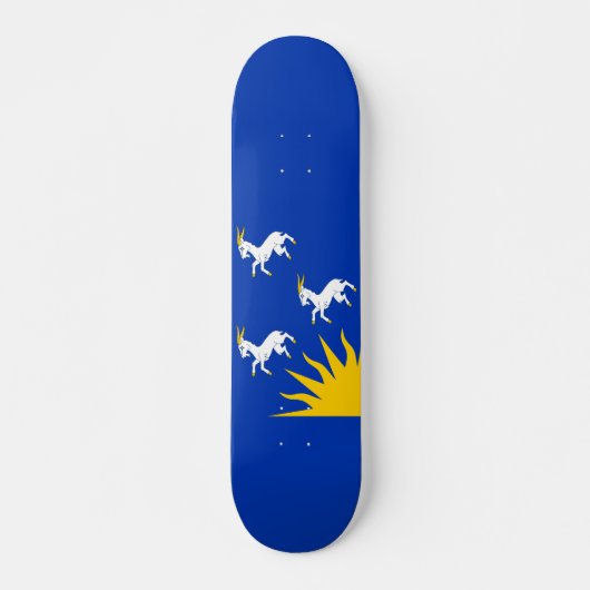 Flag of Merionethshire Skateboard スケートボード (正面)