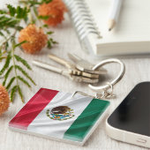 Flag of mexico キーホルダー (正面右)