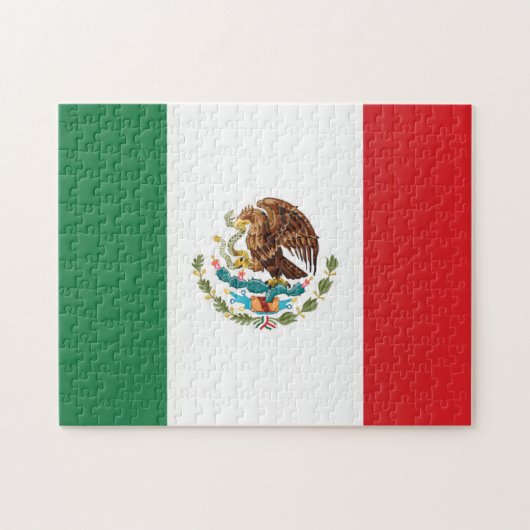 Flag of Mexico ジグソーパズル (横)