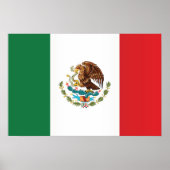 Flag of Mexico ポスター (正面)