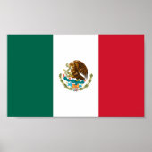 Flag of Mexico ポスター (正面)