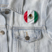 Flag of mexico 缶バッジ (インサイチュ)