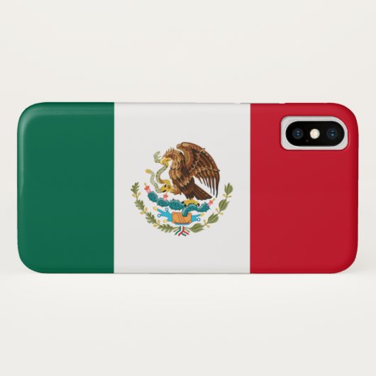 Flag of Mexico Case-Mate iPhone X Case iPhoneケース (裏面(横))