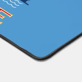 Flag of Milwaukee, Wisconsin  デスクマット (コーナー)