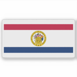Flag of Mobile, Alabama, USA シール