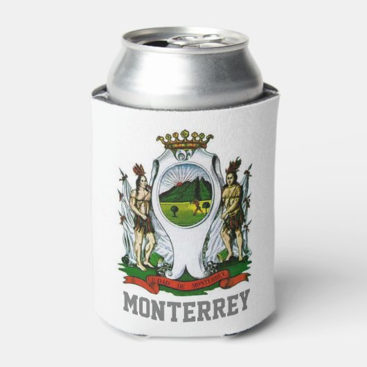 Flag of Monterrey, Nuevo León - MEXICO 缶クーラー (缶正面)