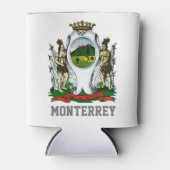 Flag of Monterrey, Nuevo León - MEXICO 缶クーラー (正面)