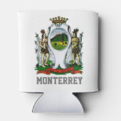 Flag of Monterrey, Nuevo León - MEXICO 缶クーラー (裏面)