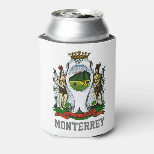 Flag of Monterrey, Nuevo León - MEXICO 缶クーラー (缶裏面)