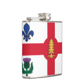 Flag of Montreal, Quebec Flask フラスク (右)