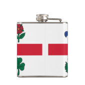 Flag of Montreal, Quebec Flask フラスク (裏面)