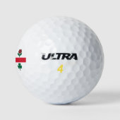 Flag of Montreal, Quebec Golf Balls ゴルフボール (ロゴ)