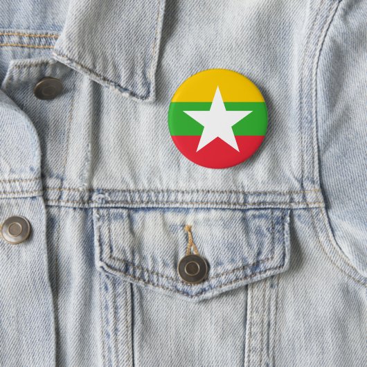 Flag of Myanmar Button 缶バッジ (インサイチュ)