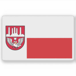 Flag of Neumünster, Germany シール