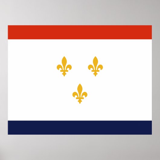 Flag of New Orleans ポスター (正面)