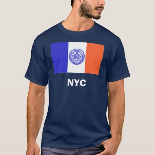 Flag_of_New_York_City1、NYC Tシャツ (正面)