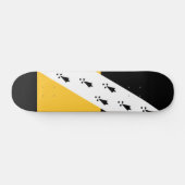 Flag of Norfolk Skateboard スケートボード (横)