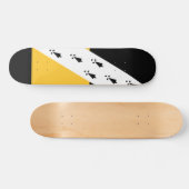 Flag of Norfolk Skateboard スケートボード (横)