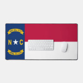 Flag of North Carolina デスクマット (キーボード&マウス)