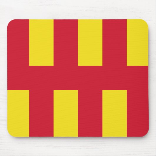 Flag of Northumberland Mouse Pad マウスパッド (正面)