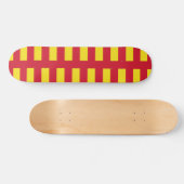 Flag of Northumberland Skateboard スケートボード (横)