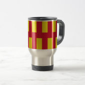 Flag of Northumberland Travel Mug トラベルマグ (正面右)