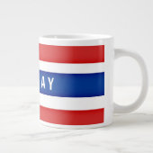 Flag of Norway ジャンボコーヒーマグカップ (右)