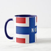 Flag of Norway マグカップ (左)