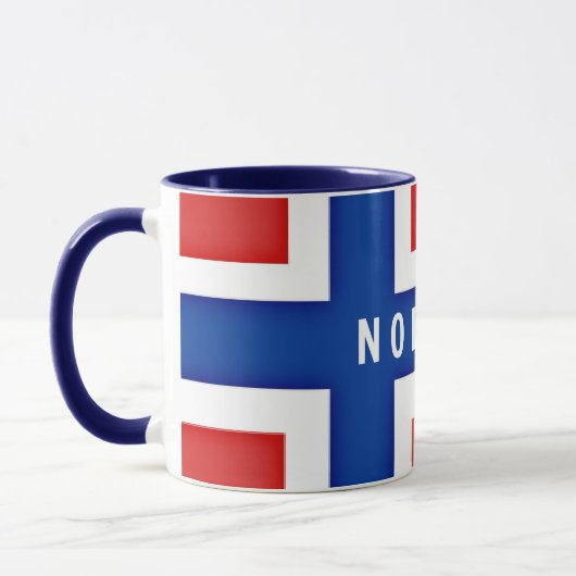 Flag of Norway マグカップ (左)