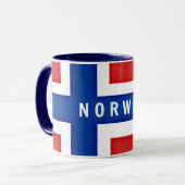 Flag of Norway マグカップ (正面左)