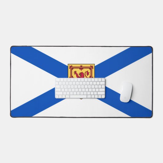 Flag of Nova Scotia, Canada デスクマット (キーボード&マウス)