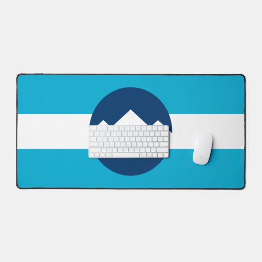 Flag of Ogden, Utah デスクマット (キーボード&マウス)