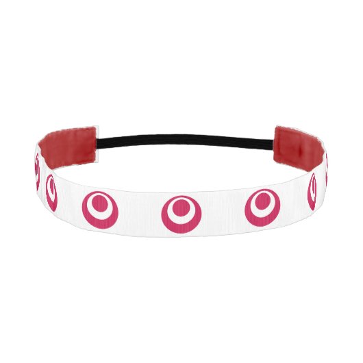 Flag of Okinawa Prefecture, Japan アスレチックヘッドバンド (正面)